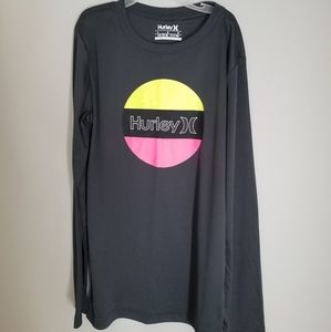 Hurley Dri Fit Gray Boy's Size 12-13 years
